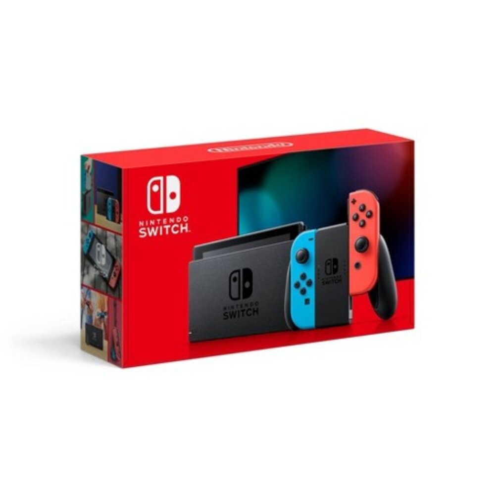 USED ONCE Nintendo Switch Console with Joy-Con Controller + 2 Games